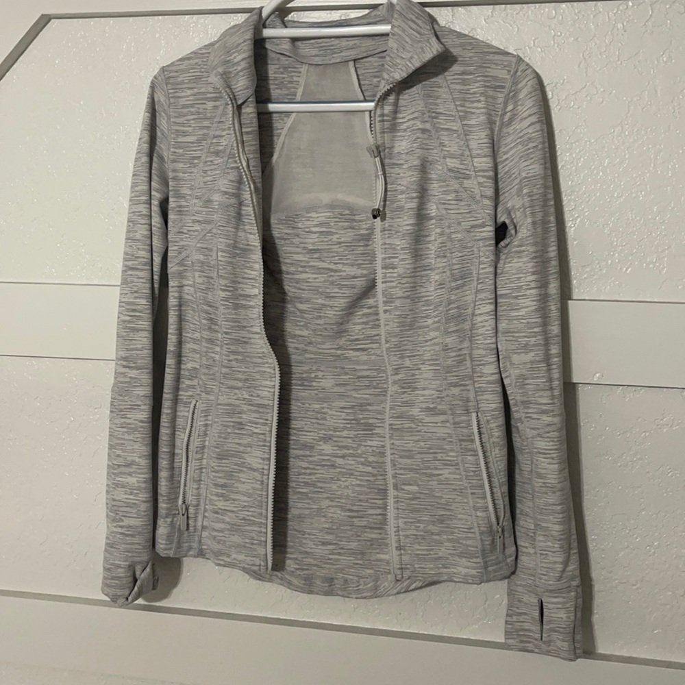 gray-white lulu jacket